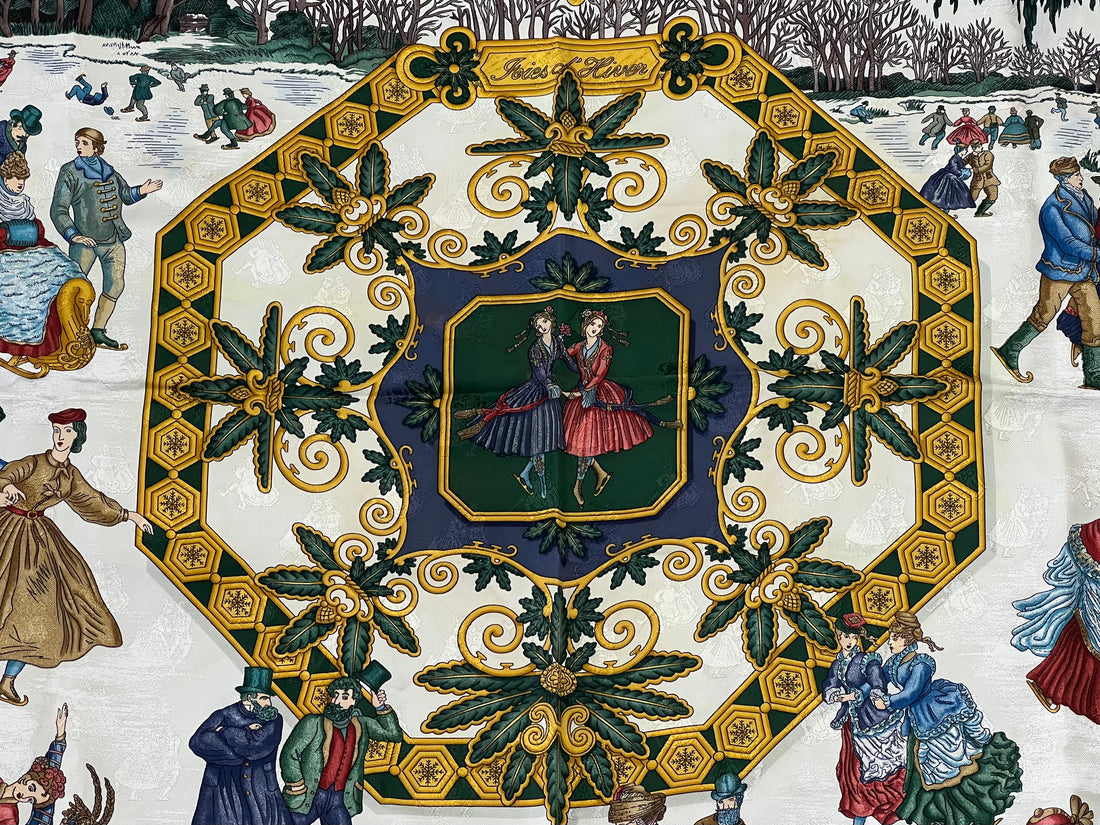 Hermès - Carré 90 « Joies d’Hiver »