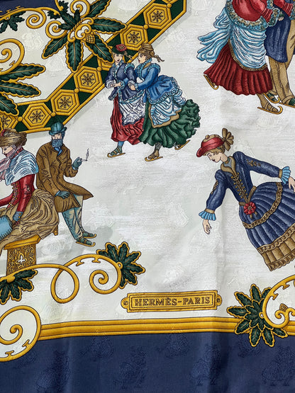Hermès - Carré 90 « Joies d’Hiver »