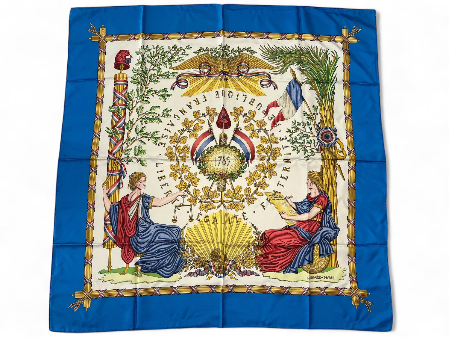 Hermès - Carré 90 (1789 Liberté Egalité Fraternité)