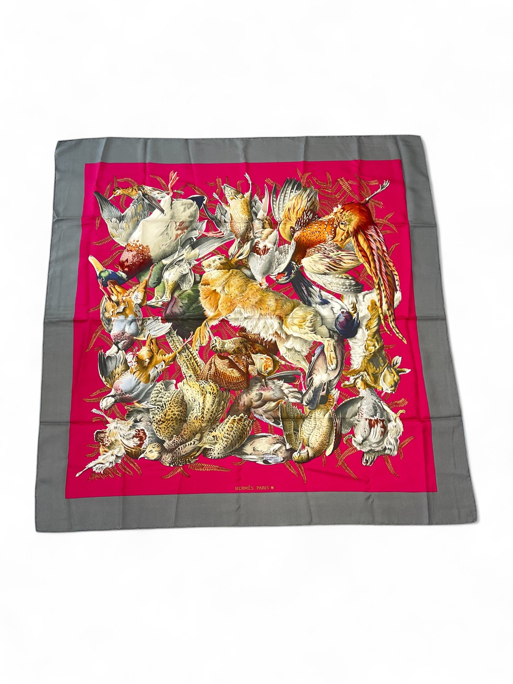 Hermès - Carré 90 « Gibiers »