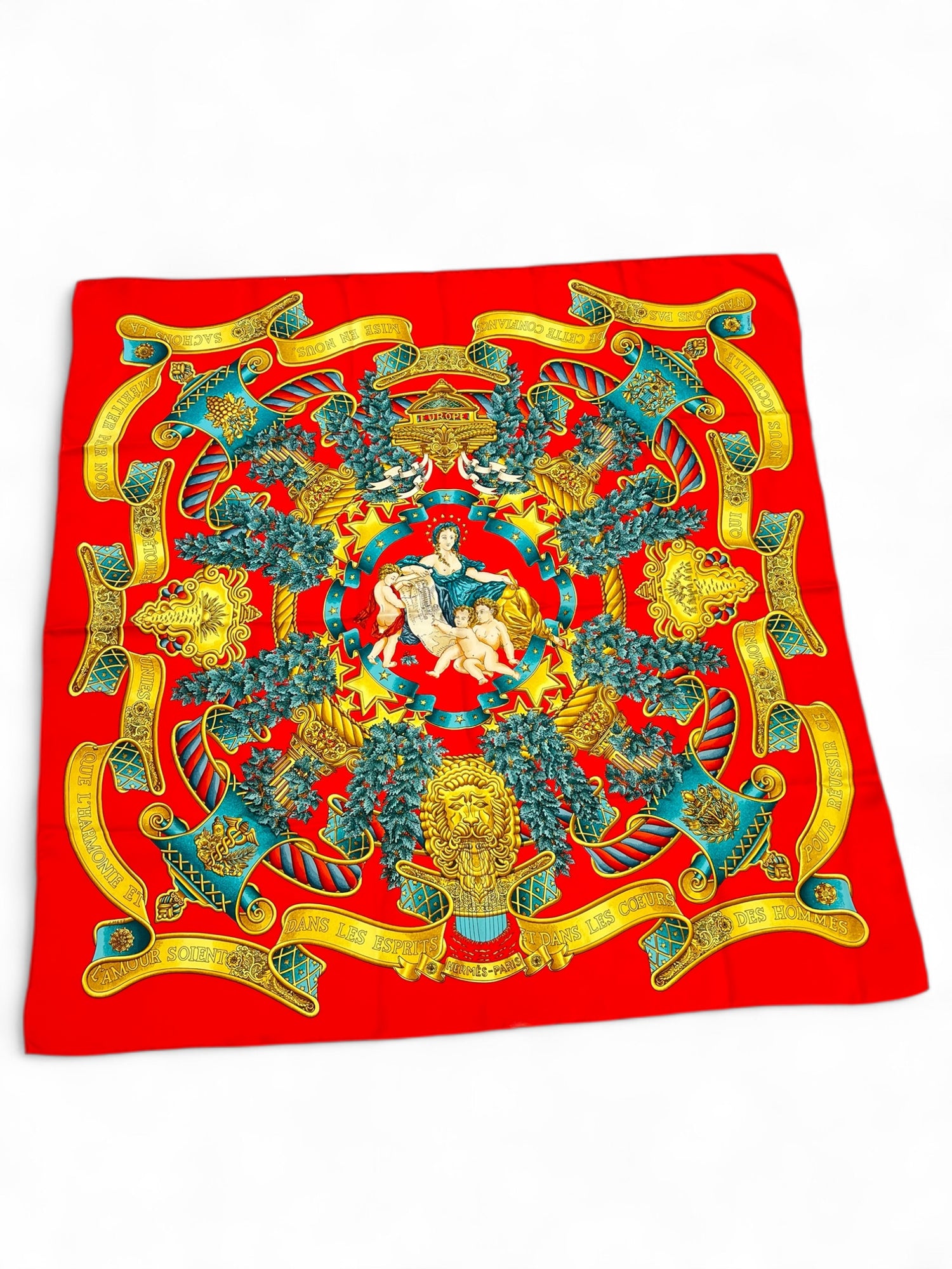 Hermès - Carré 90 « Europe »