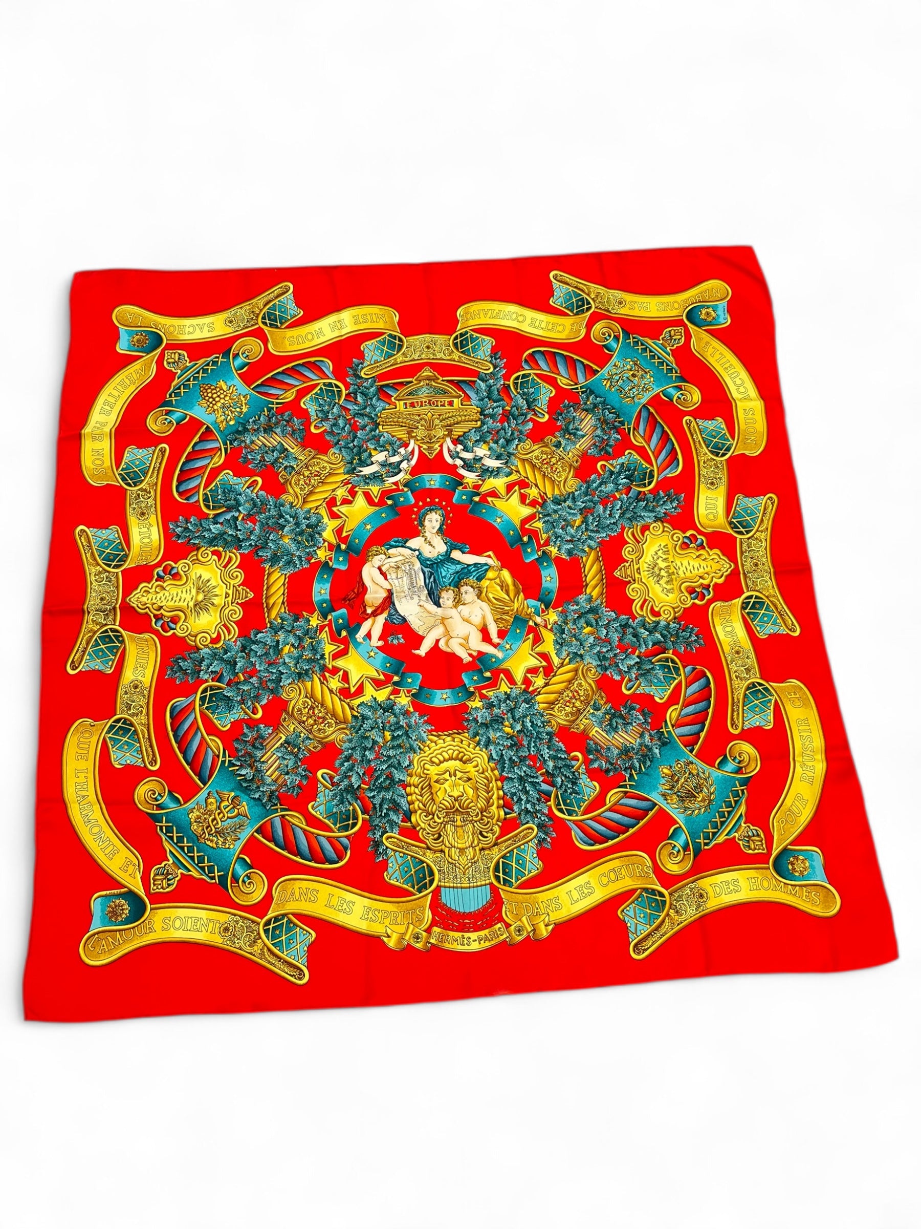 Hermès - Carré 90 « Europe »