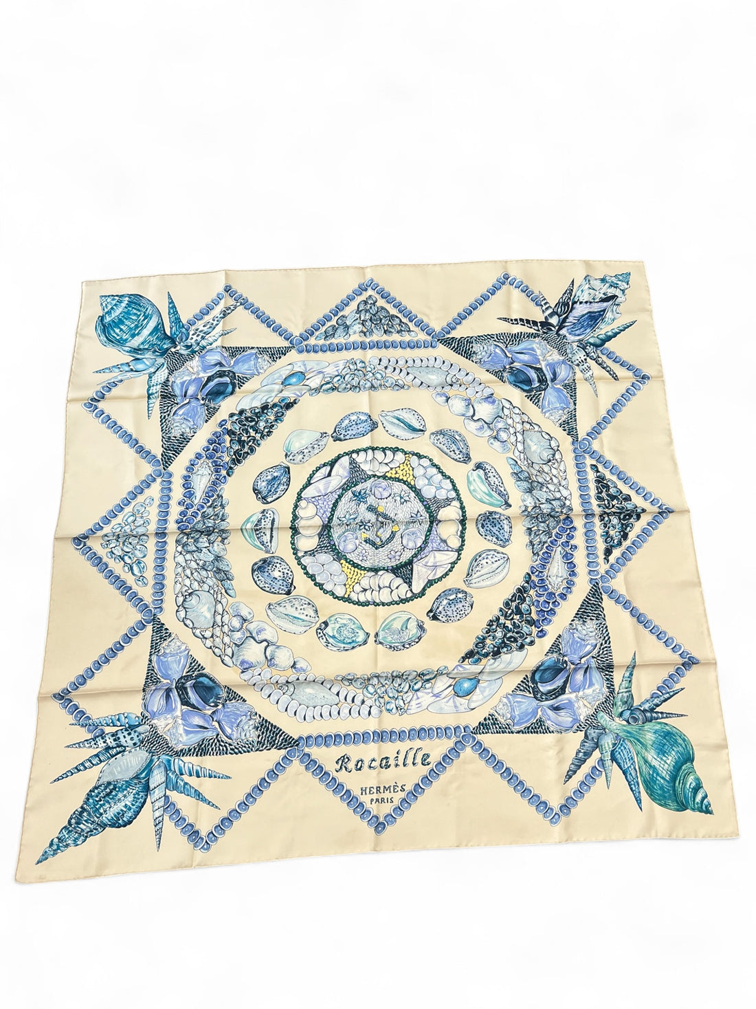 Hermès - Carré 90 « Rocaille »