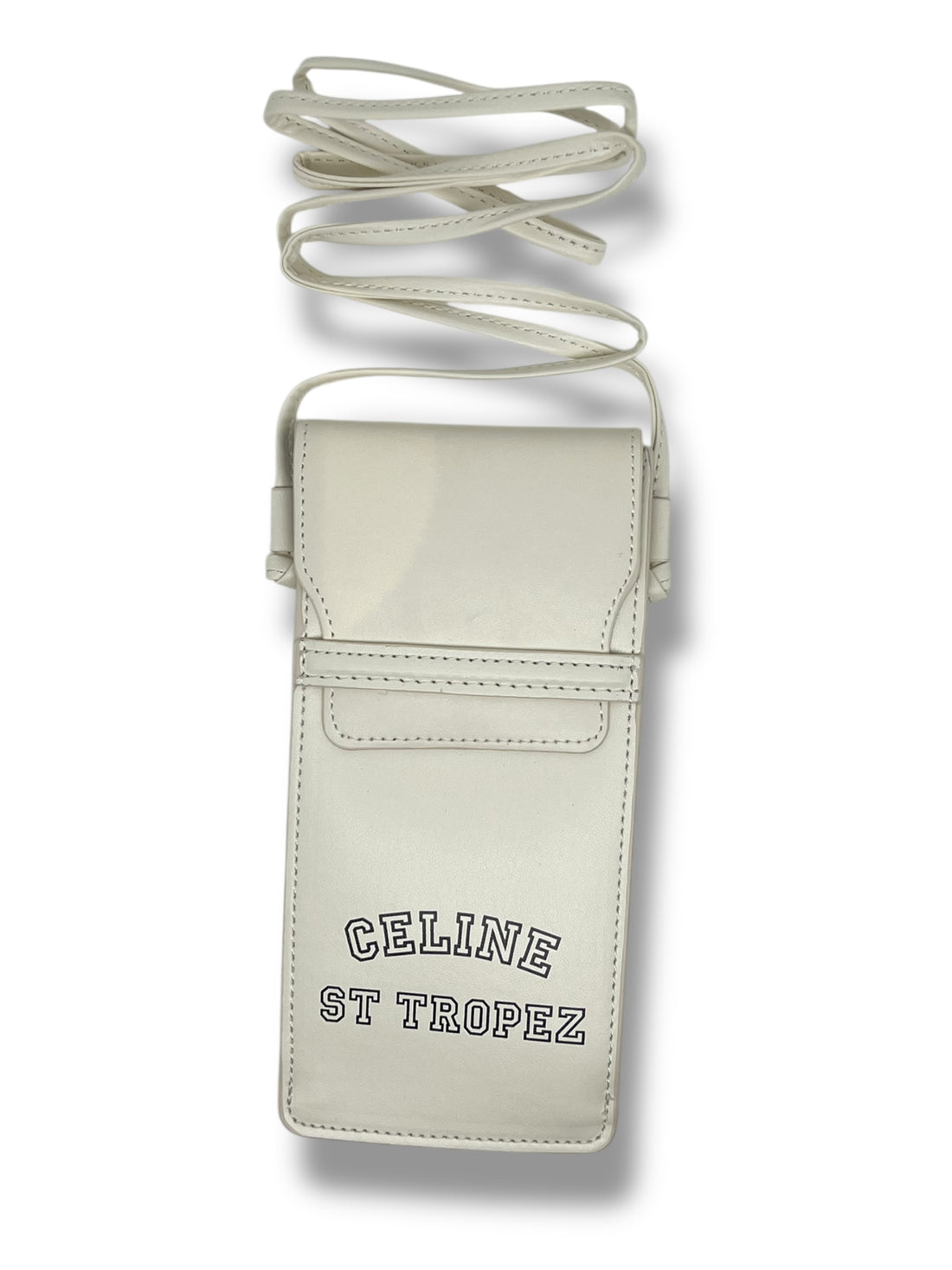 Céline - Étui à lunette ST Tropez blanc