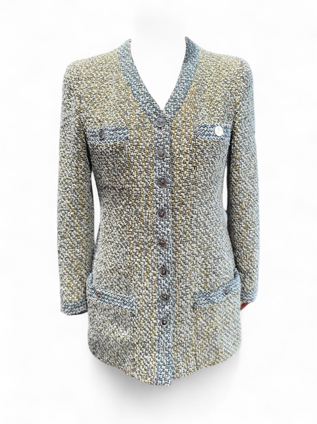 Chanel - Manteau tweed T40