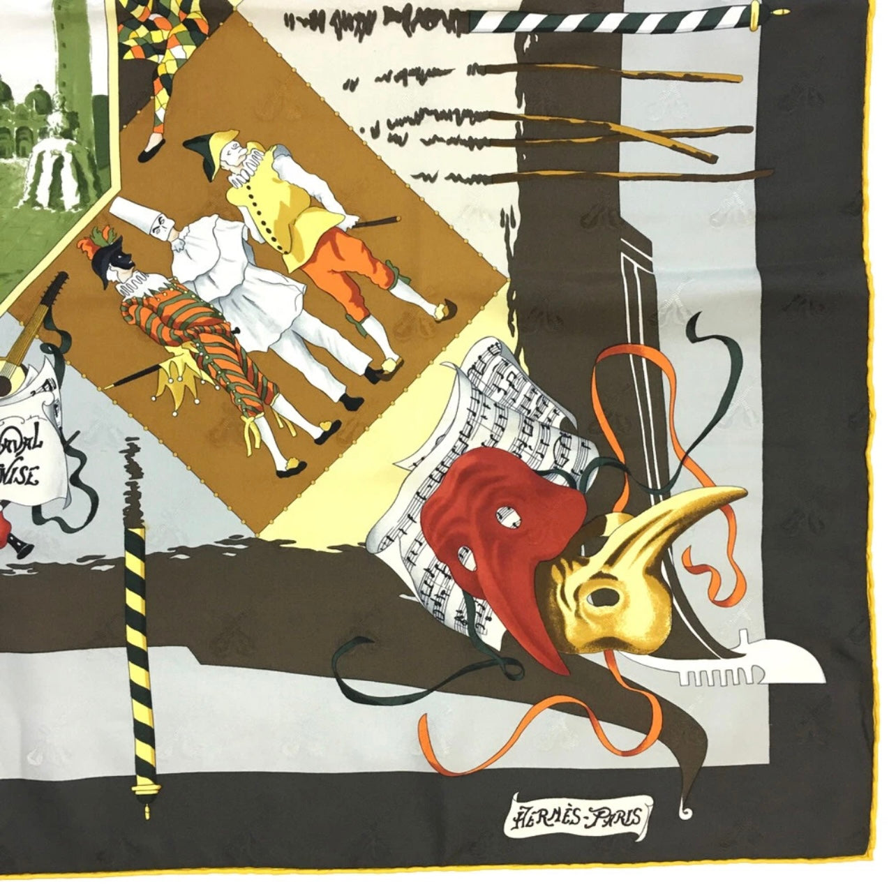 Hermès - Carré 90 « Le Carnaval de Venise »