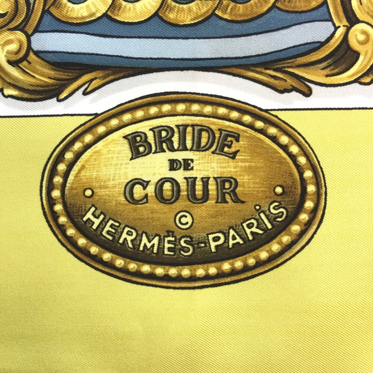 Hermès - Carré 90 « Bride de cour »