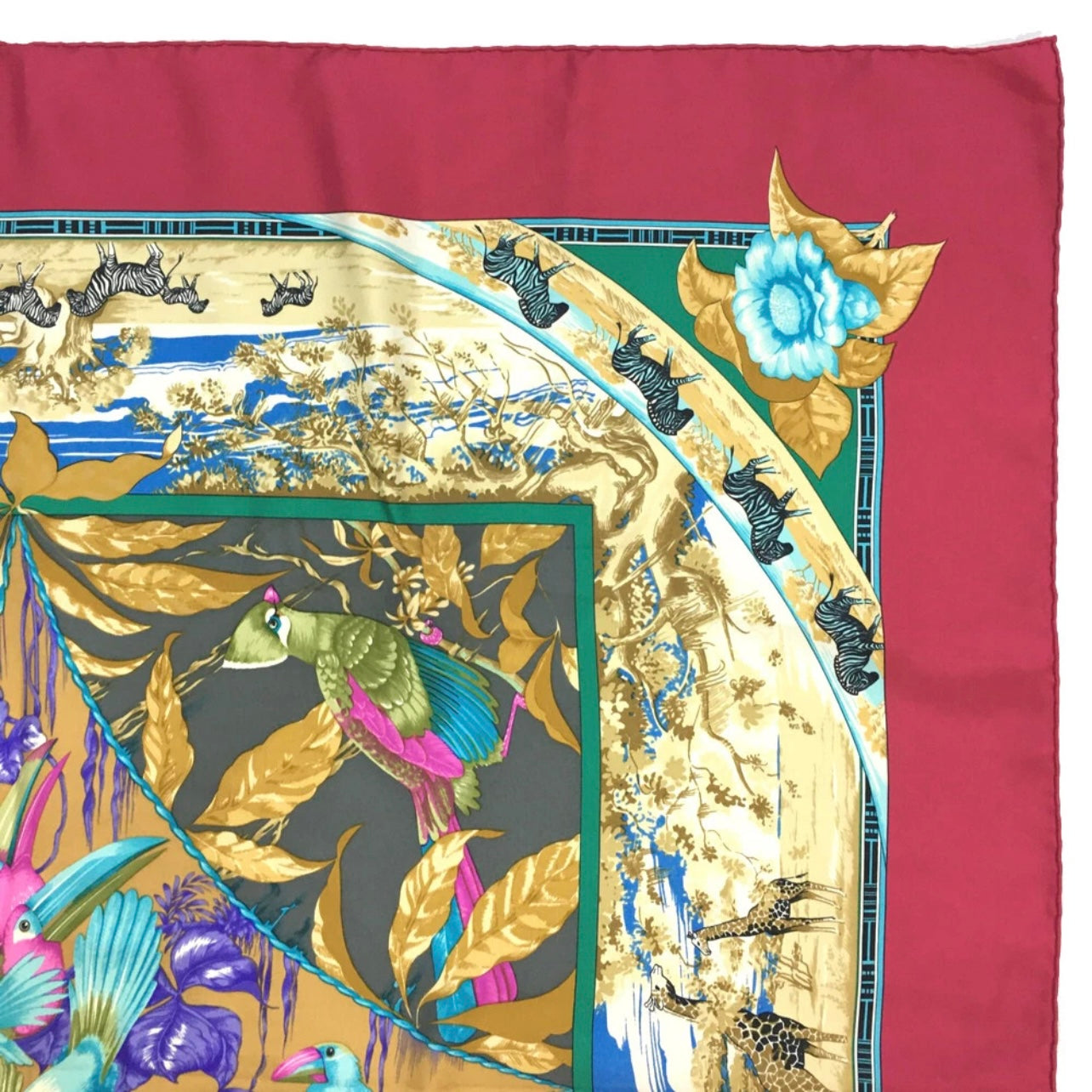 Hermès - Carré 90 « Tropiques »