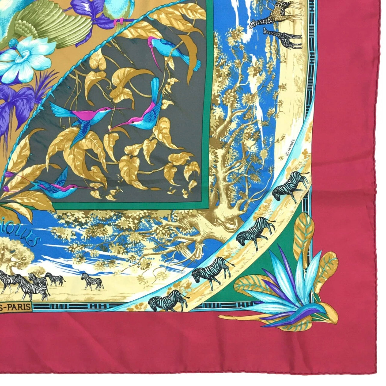 Hermès - Carré 90 « Tropiques »