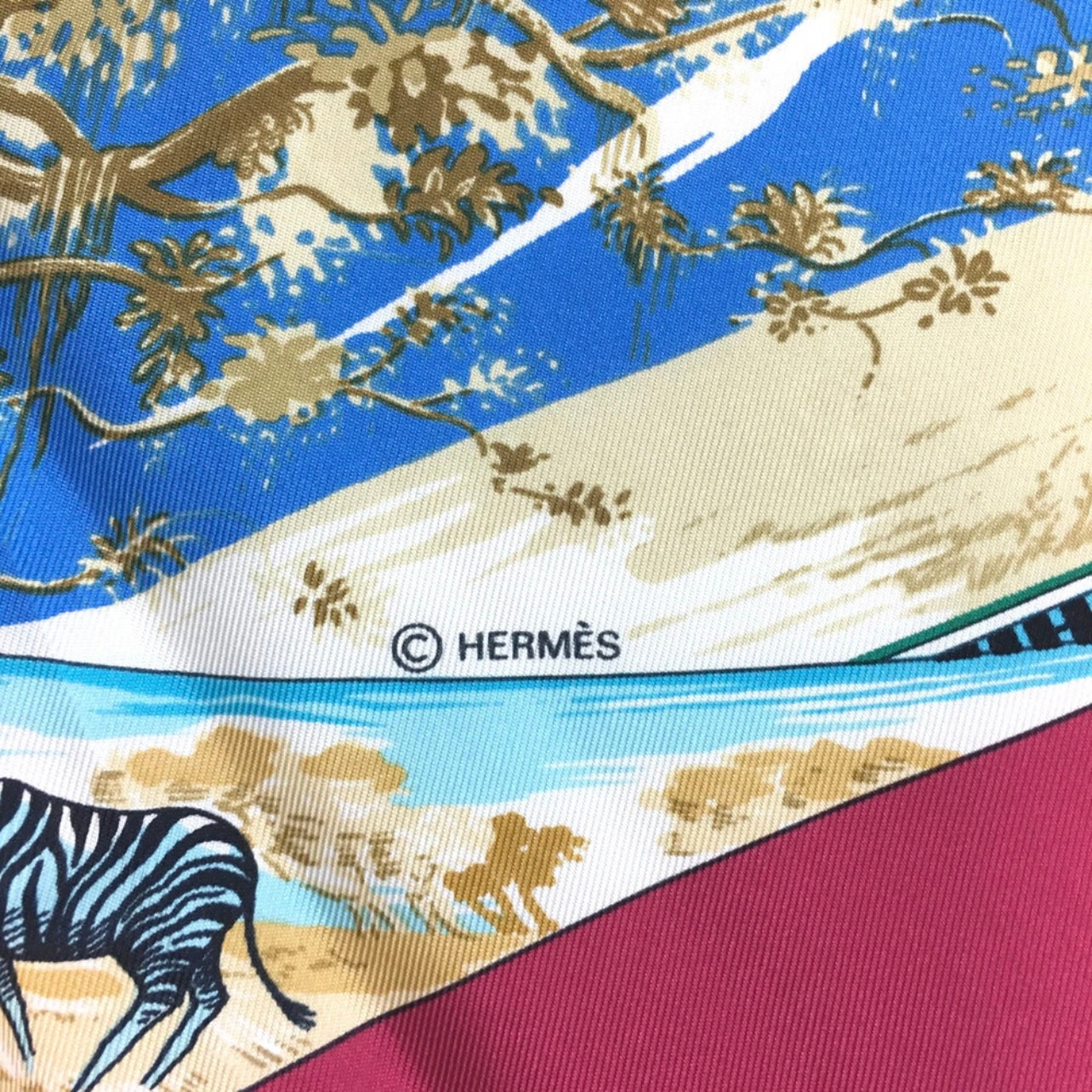Hermès - Carré 90 « Tropiques »