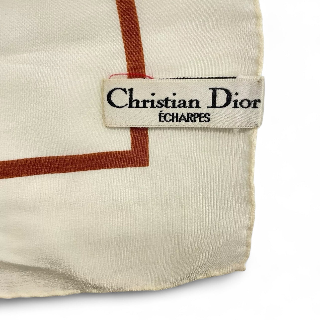 Christian Dior - Carré en soie avec moineaux