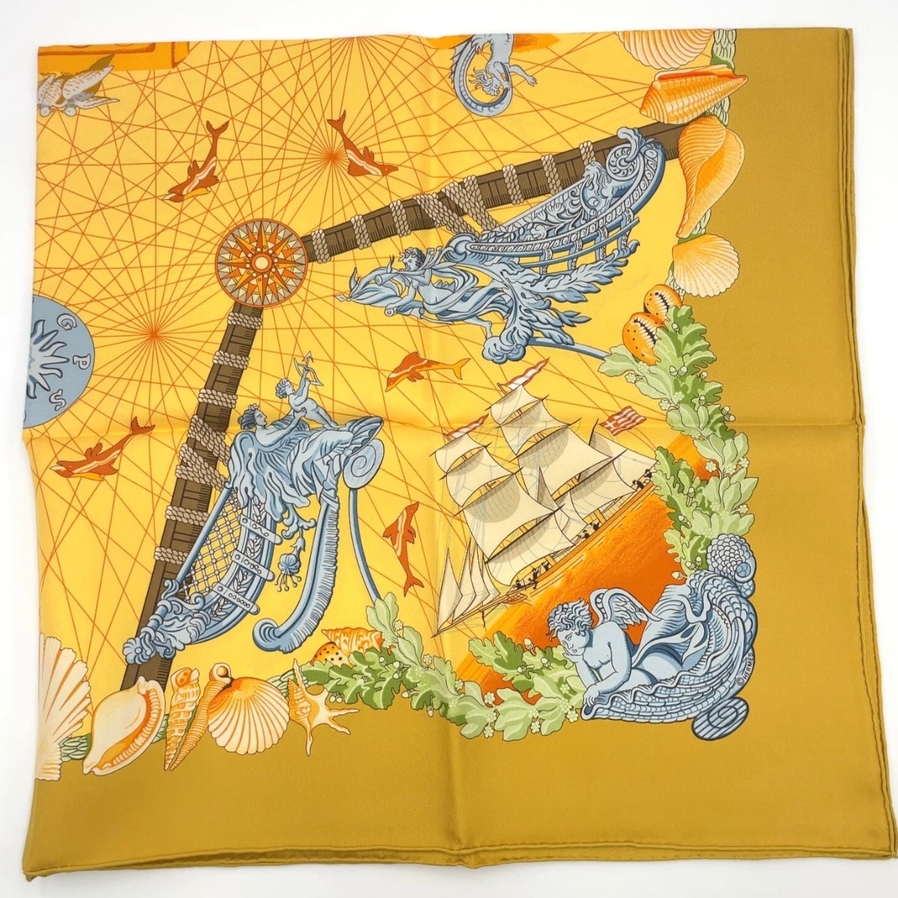 Hermès - Quadrat 90 « Ozeanische Wanderung »