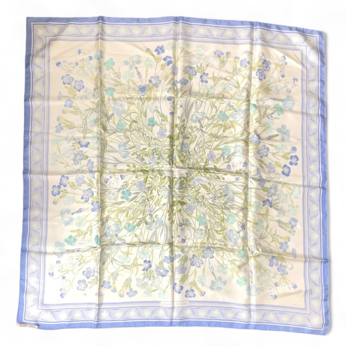 Hermès - Carré 90 « Oeillets sauvages et autres Caryophyllé