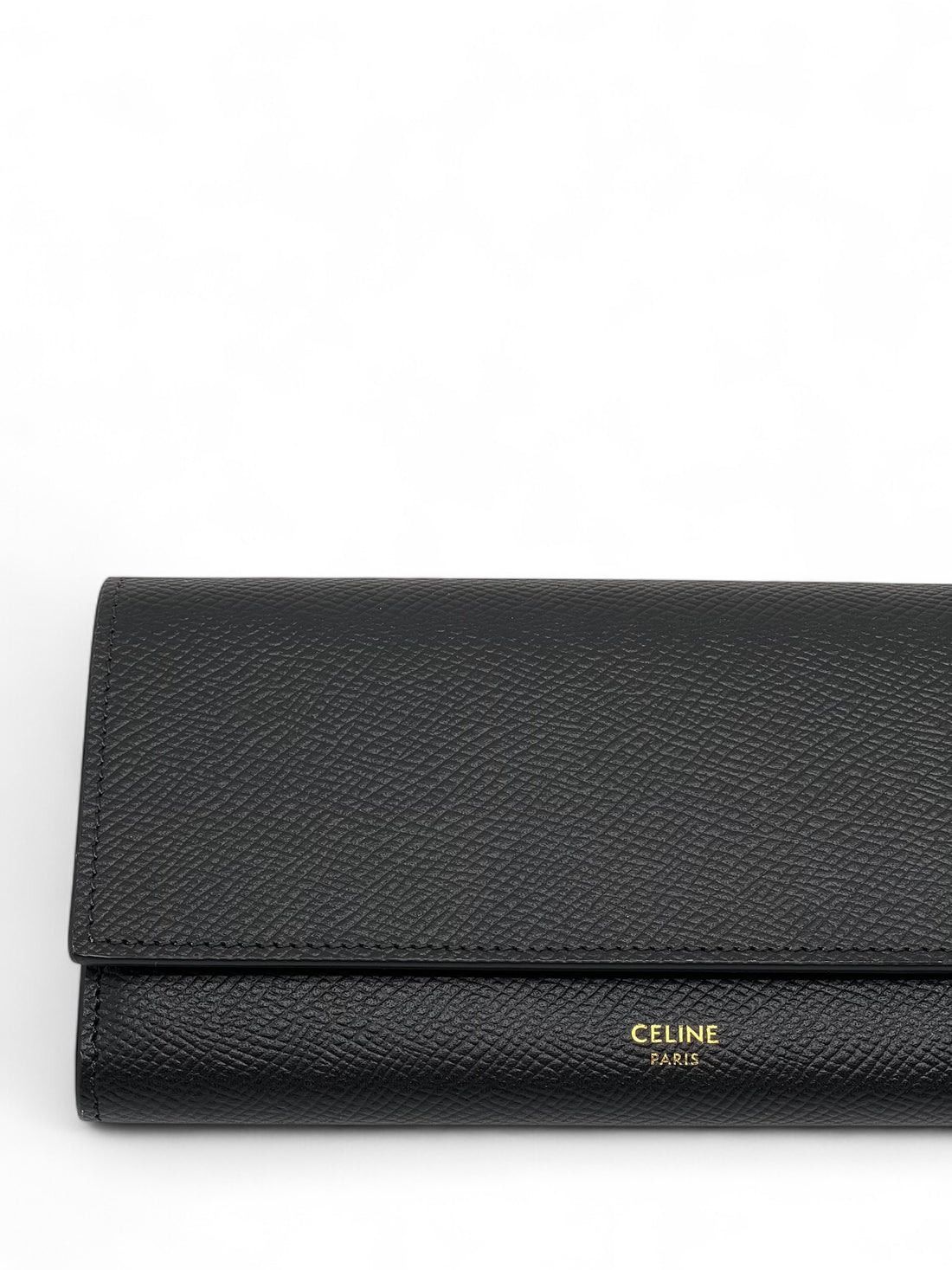 Céline - Portefeuille cuir grainé