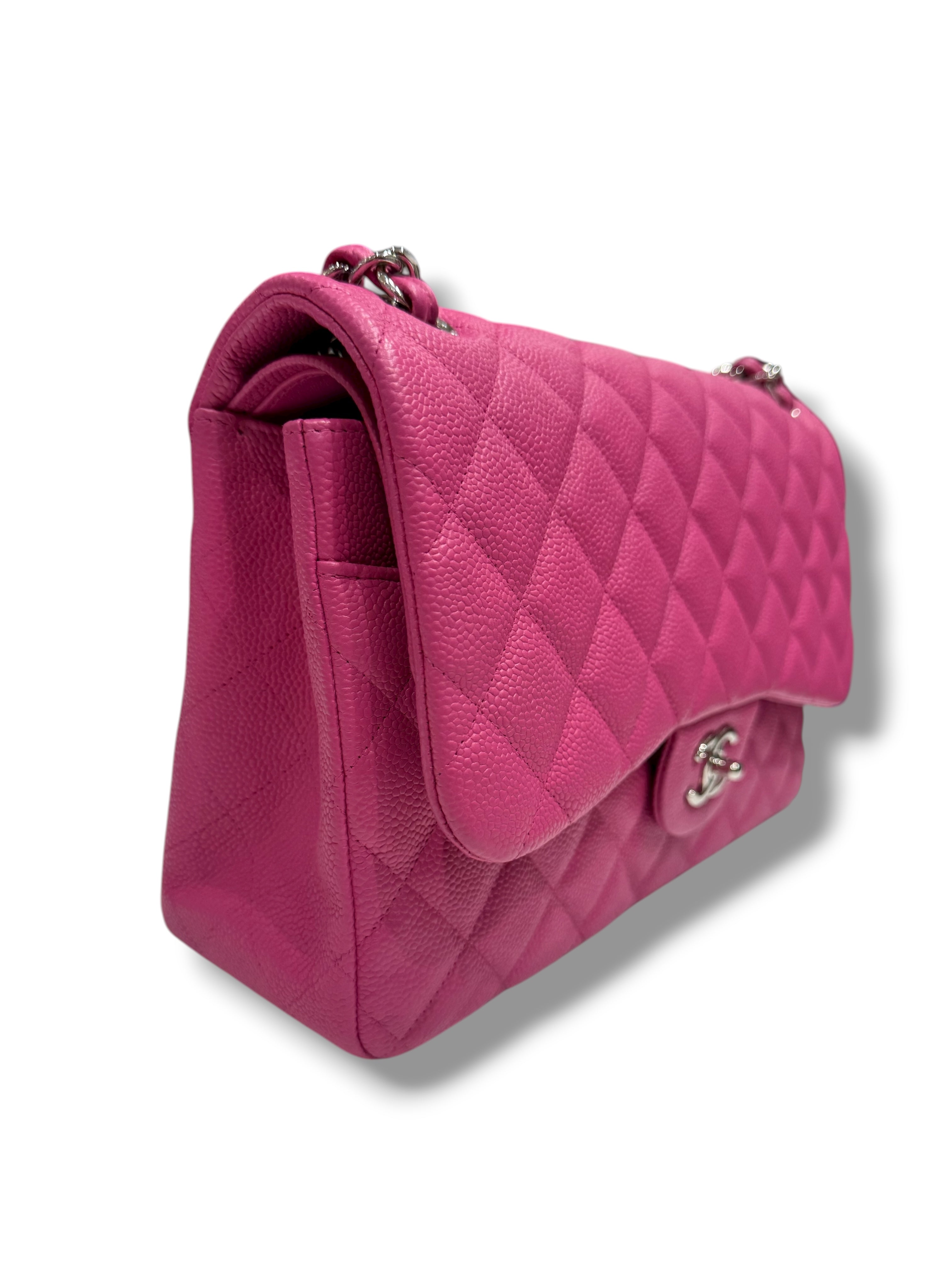 Chanel - Sac 11.12 Classique Rose Framboise
