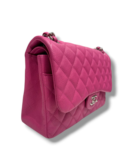 Chanel - Sac 11.12 Classique Rose Framboise