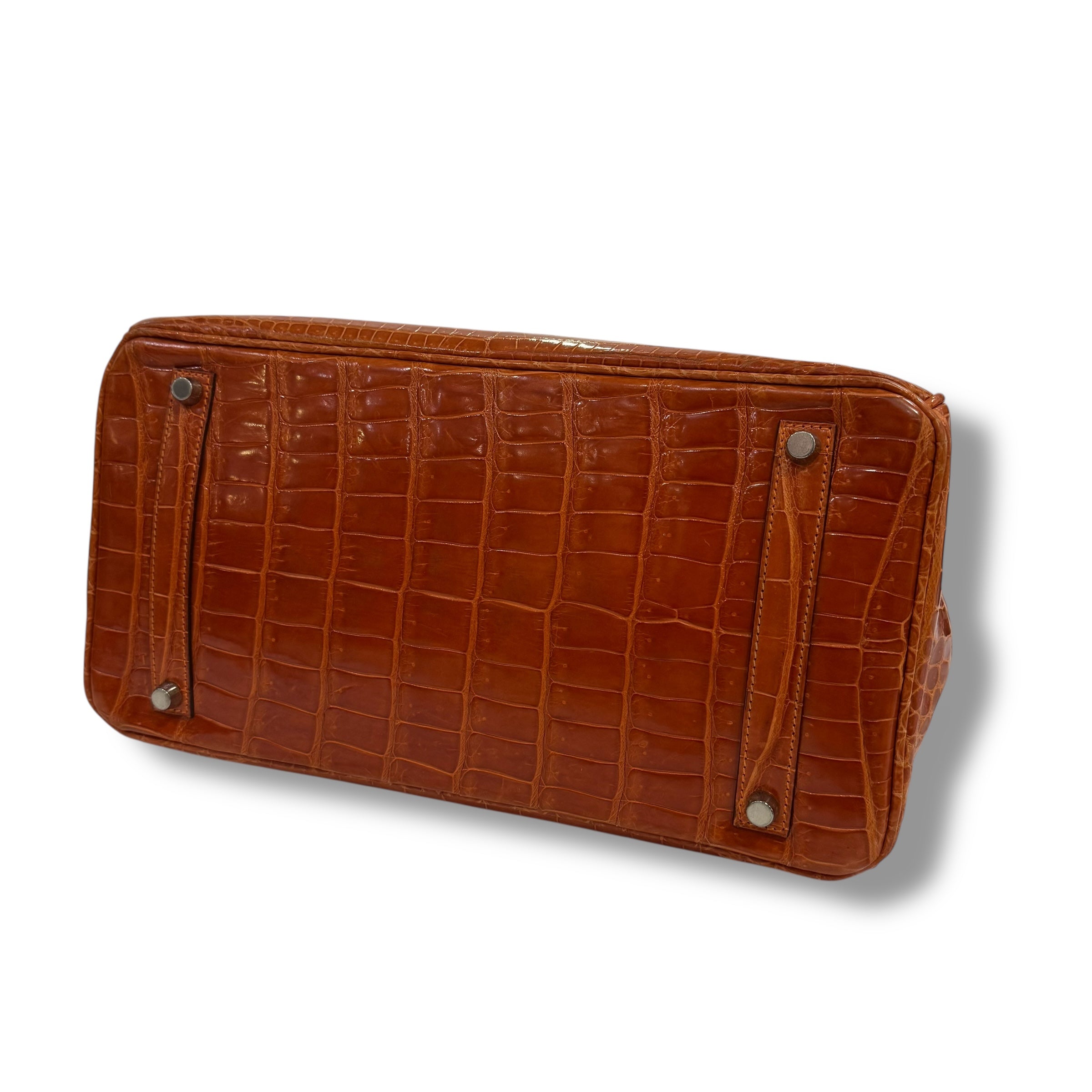 Hermès - Sac Birkin 35 Crocodile Porosus