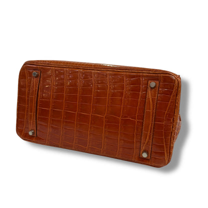 Hermès - Sac Birkin 35 Crocodile Porosus