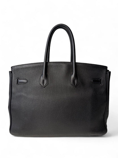 Hermès - Birkin 35 Noir Palladium