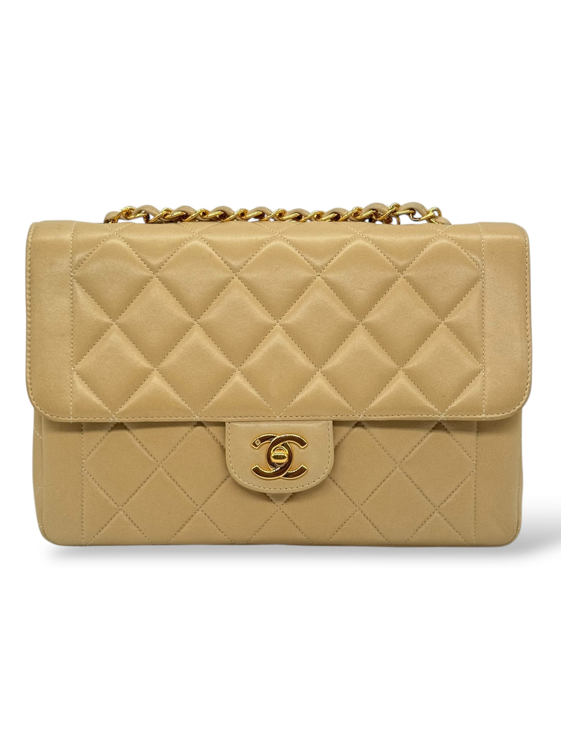 Chanel - Beige Flap Bag