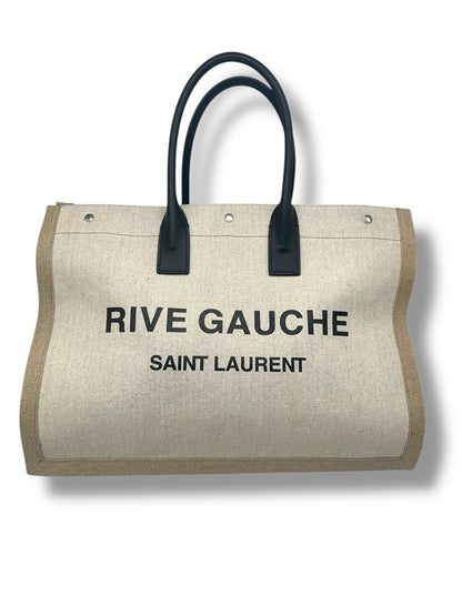 Saint Laurent - Cabas en toile rive gauche