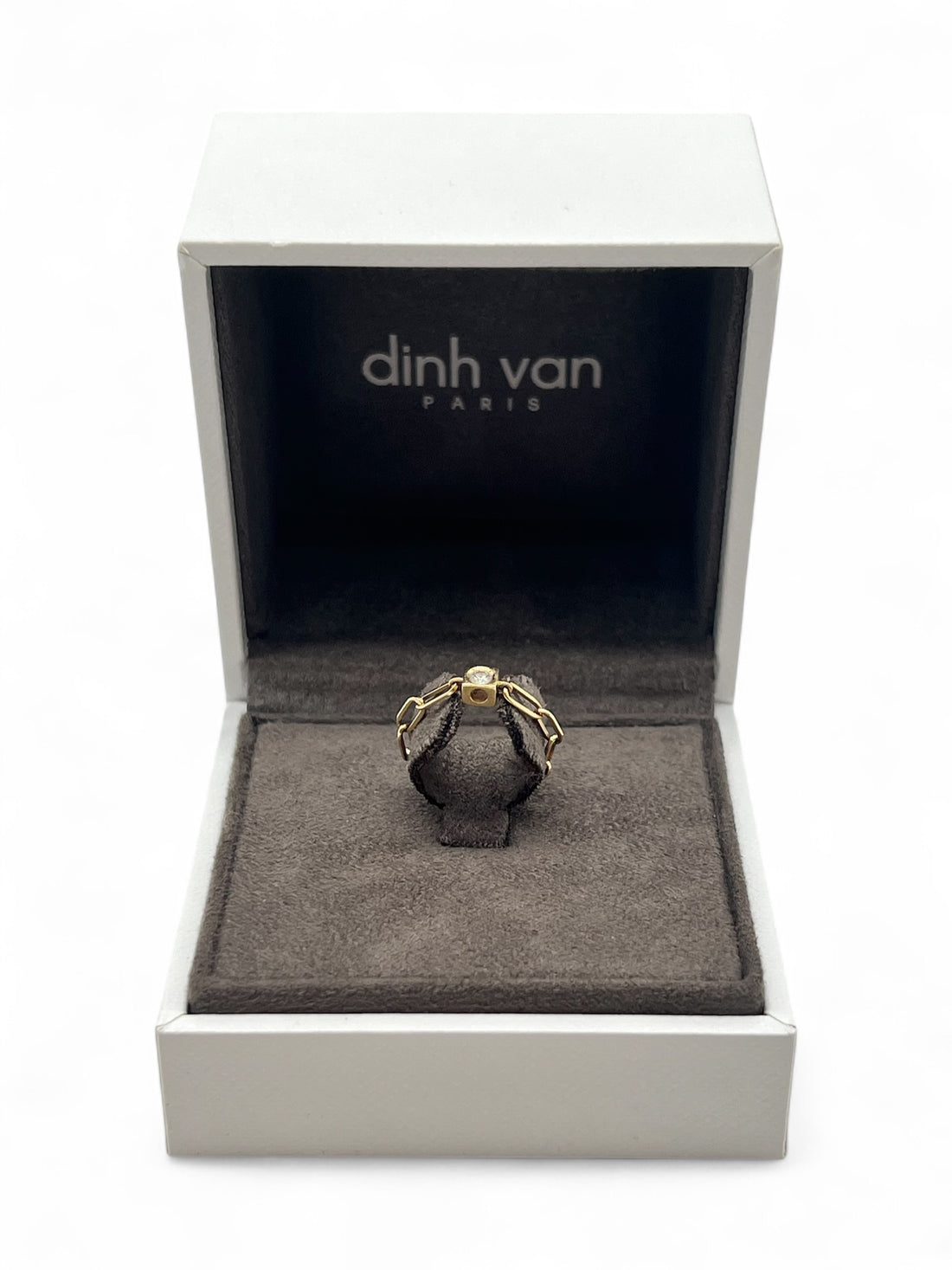 Dinh van - Ring Kette „Der Diamantwürfel“ T51