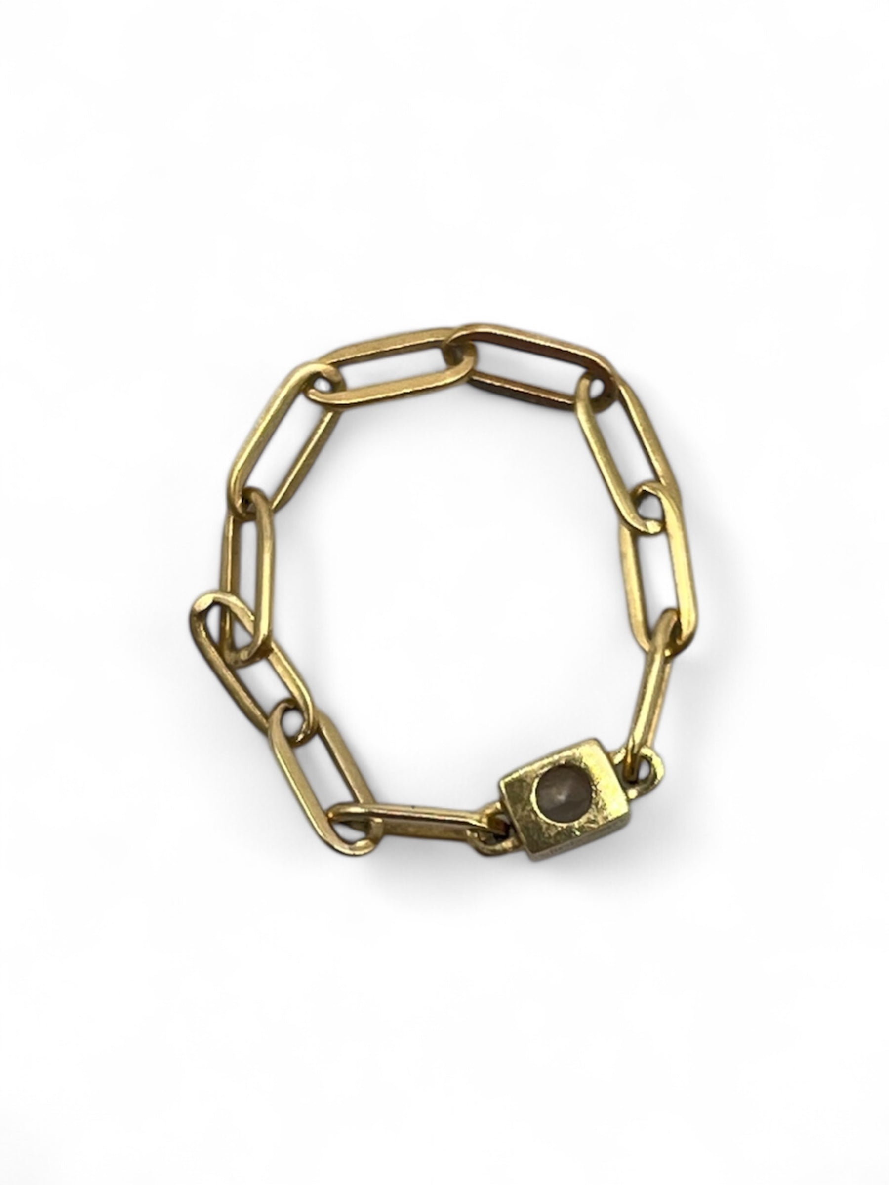 Dinh van - Bague chaîne « Le Cube Diamant » T51