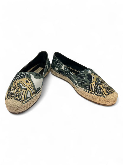 Burberry - Espadrilles à motifs verts