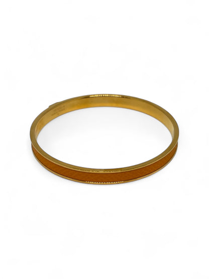 Hermès - Bracelet jaune T70
