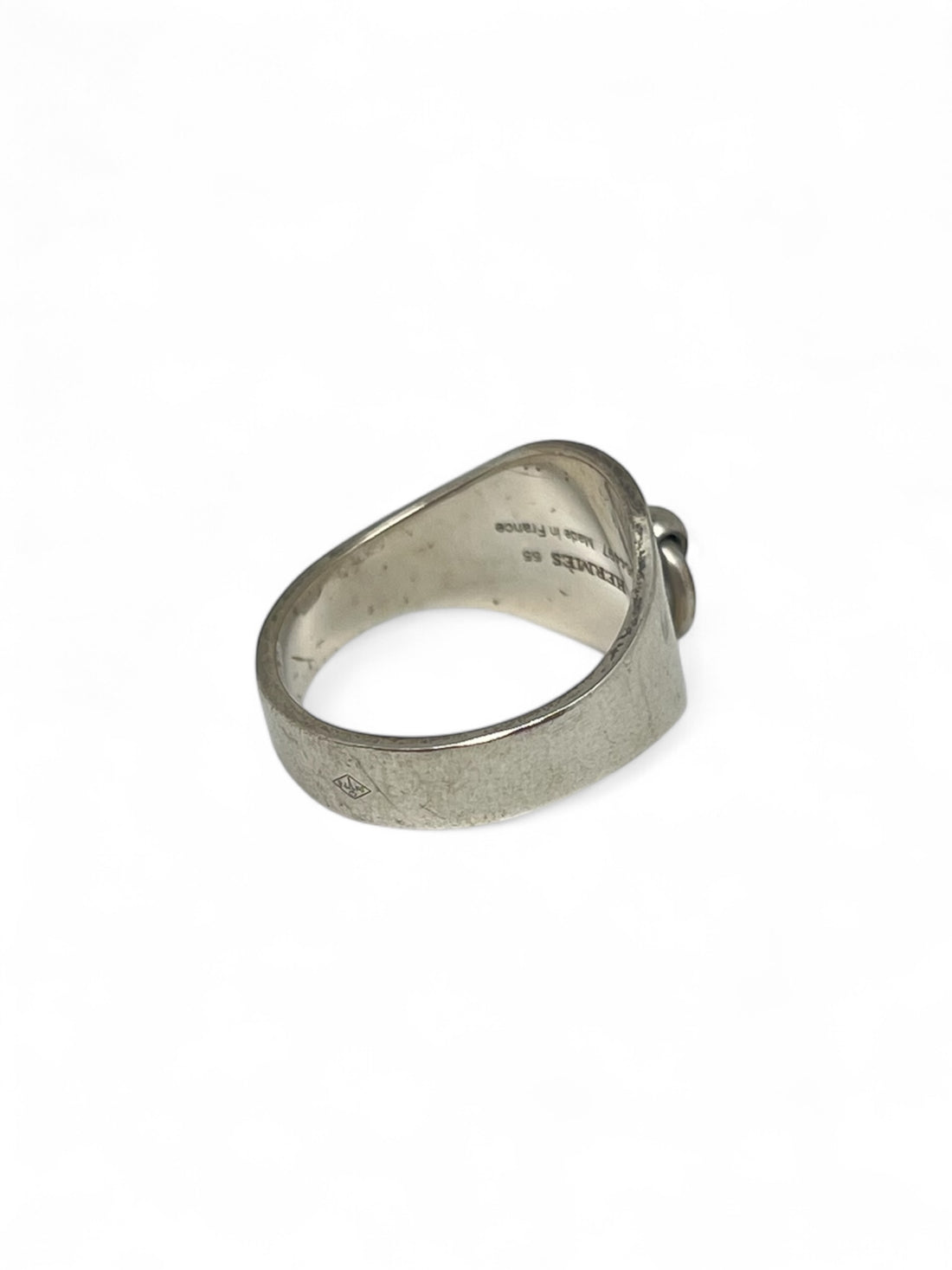 Hermès - Bague en argent vintage T55