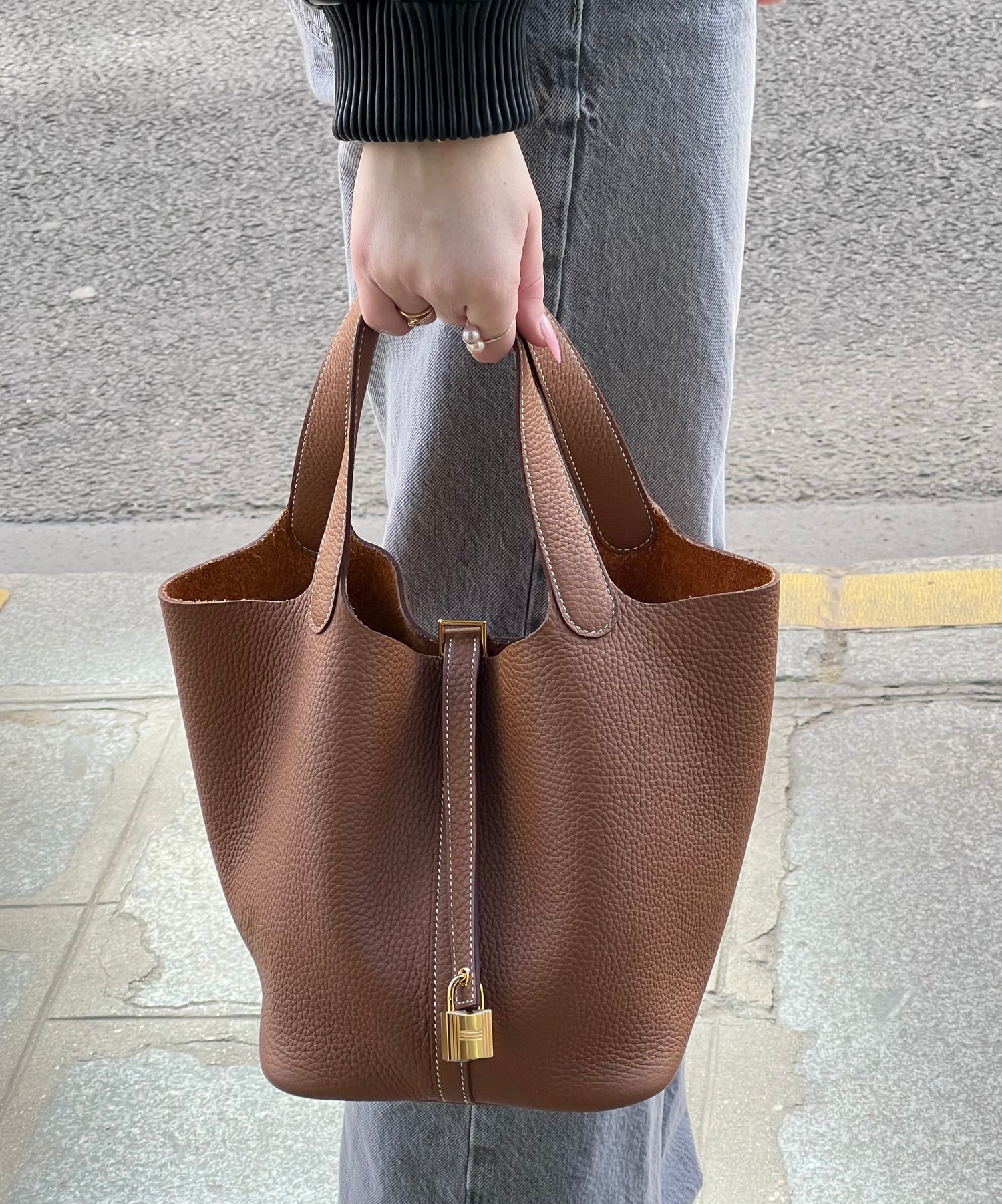 Hermès - Sac Picotin 22 Gold