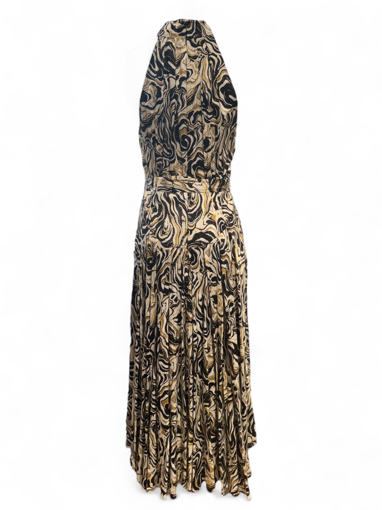 DVF Diane VanFurstenberg - Abito con motivo marmo