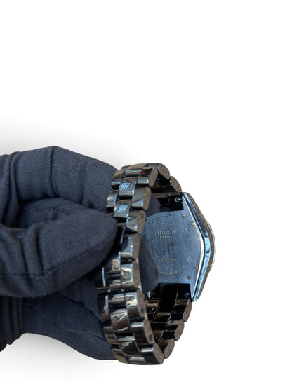 Chanel - Montre J12 38mm index diamants