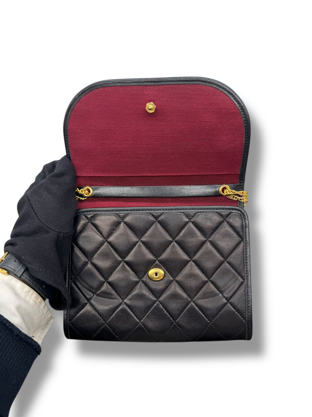 Chanel - Sac Wallet on chain noir