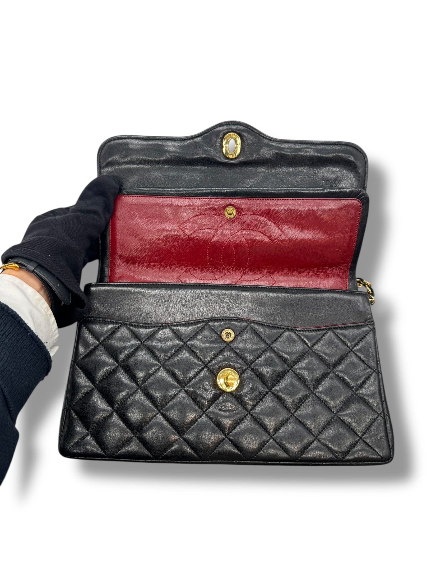 Chanel - Sac Diana fermoir bicolore limited edition