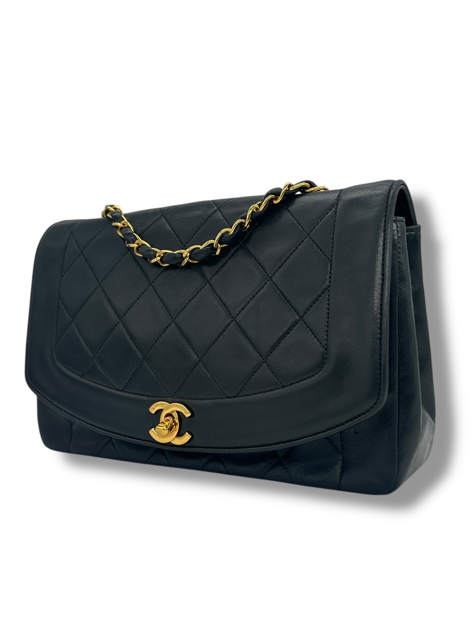 Chanel - Sac Diana noir