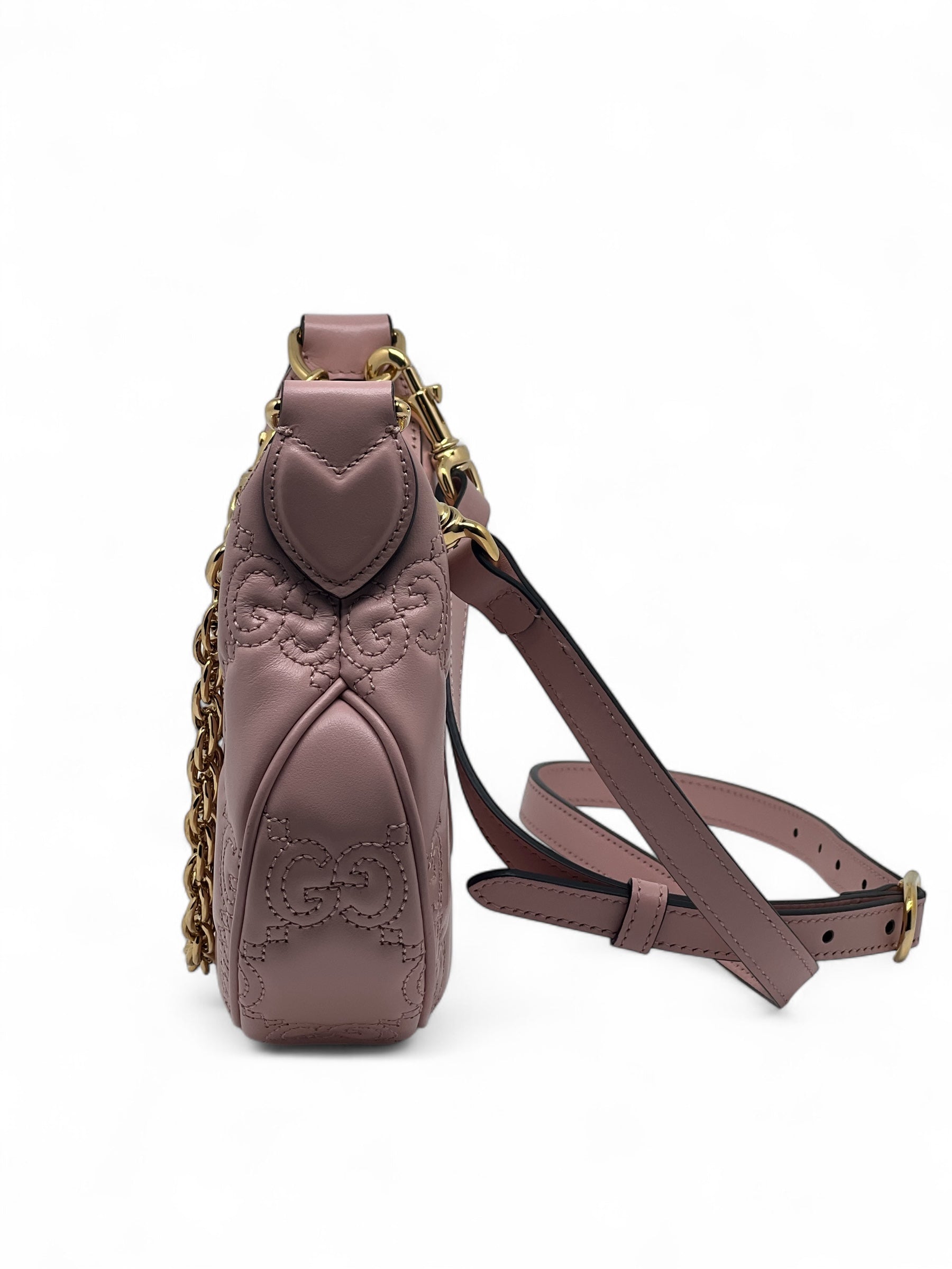 Gucci - Marmont Kettentasche rosa
