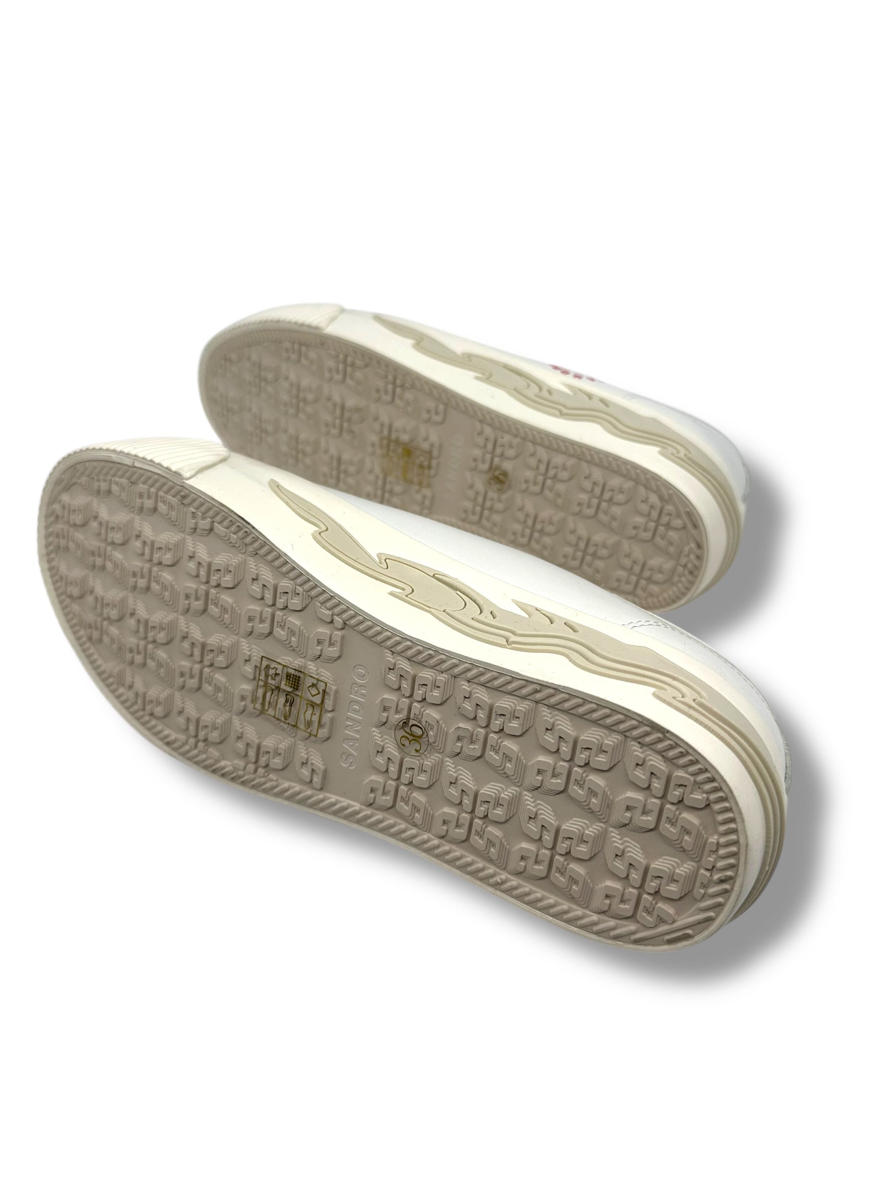 Sandro - Weiße Anouk-Sneaker Größe 36
