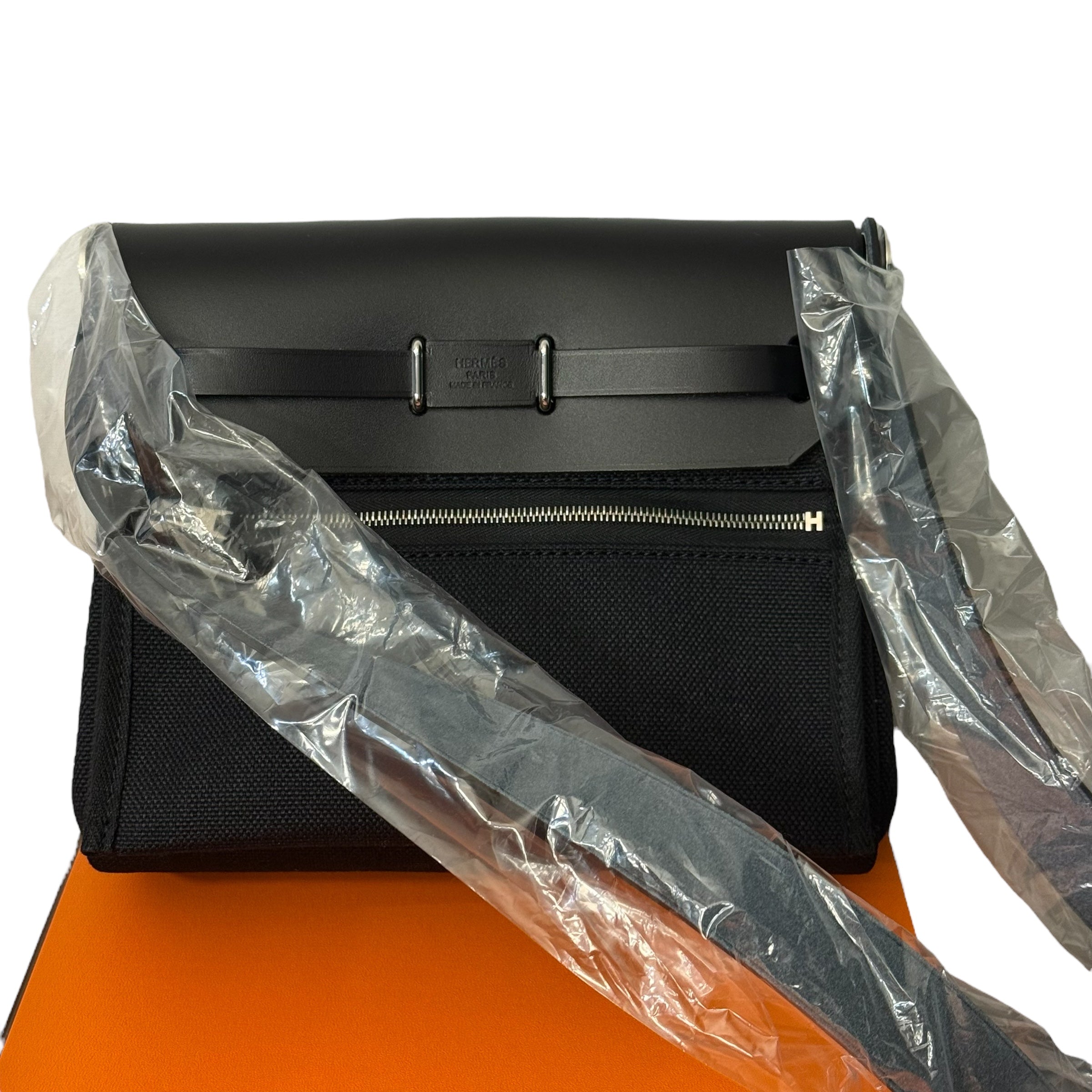 Hermès - Mini borsa Herbag nera