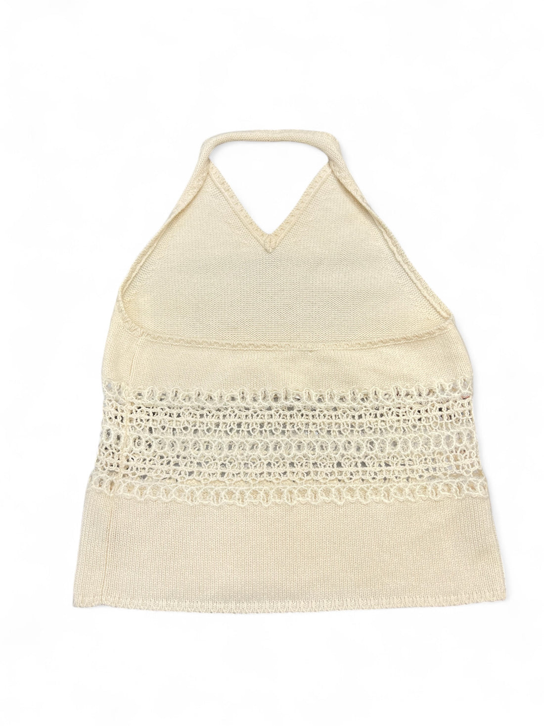 Chanel - Off-the-shoulder cashmere top