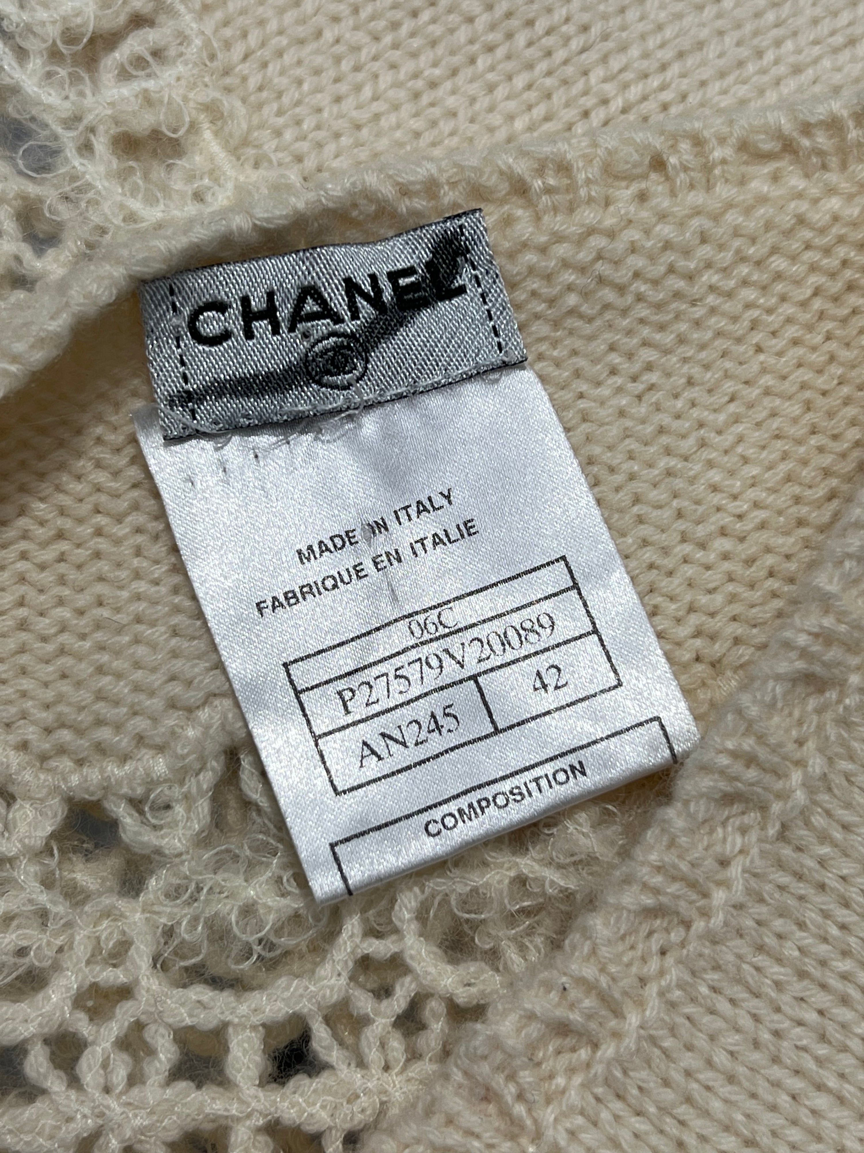 シャネル - カシミヤの肩出しトップス