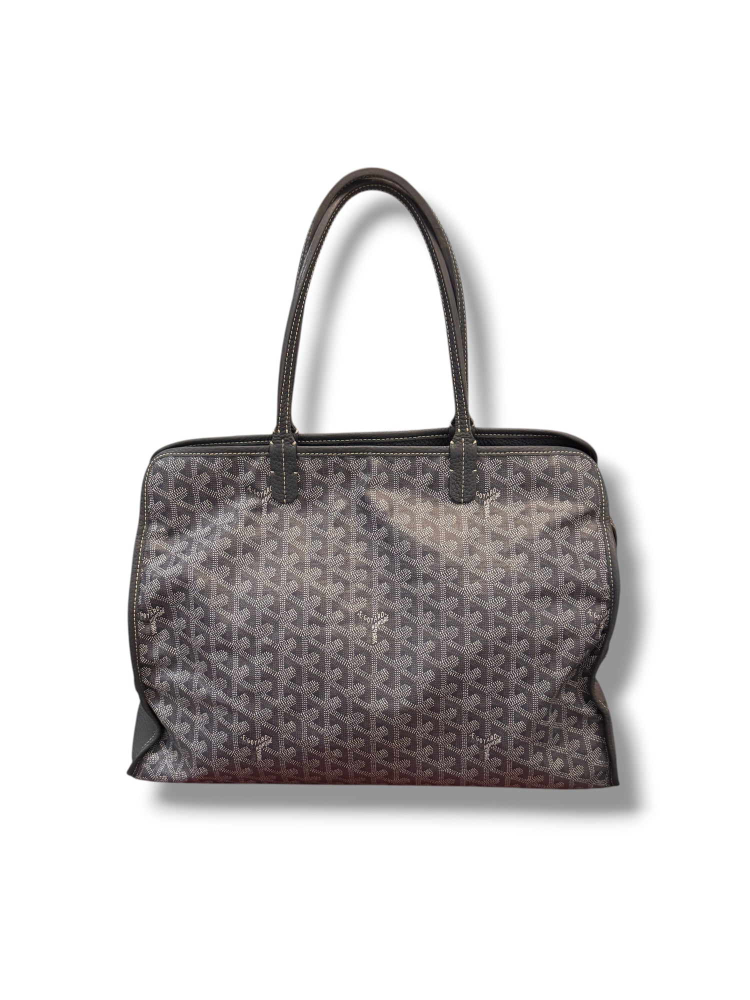 Goyard - Sac à chien toile gris
