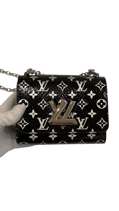 Louis vuitton- Sac Twist petit modèle édition limitée python
