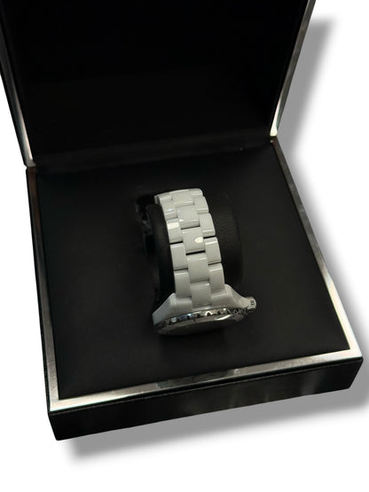 Chanel - Montre J12 Date 38mm Automatique céramique blanche