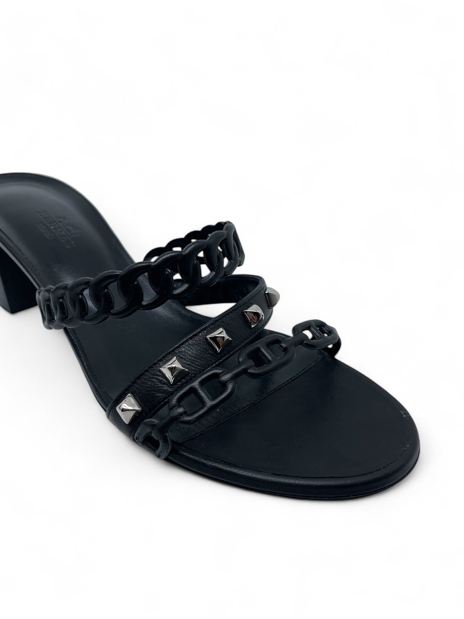 Hermès - Sandales Ajaccio Clous T38