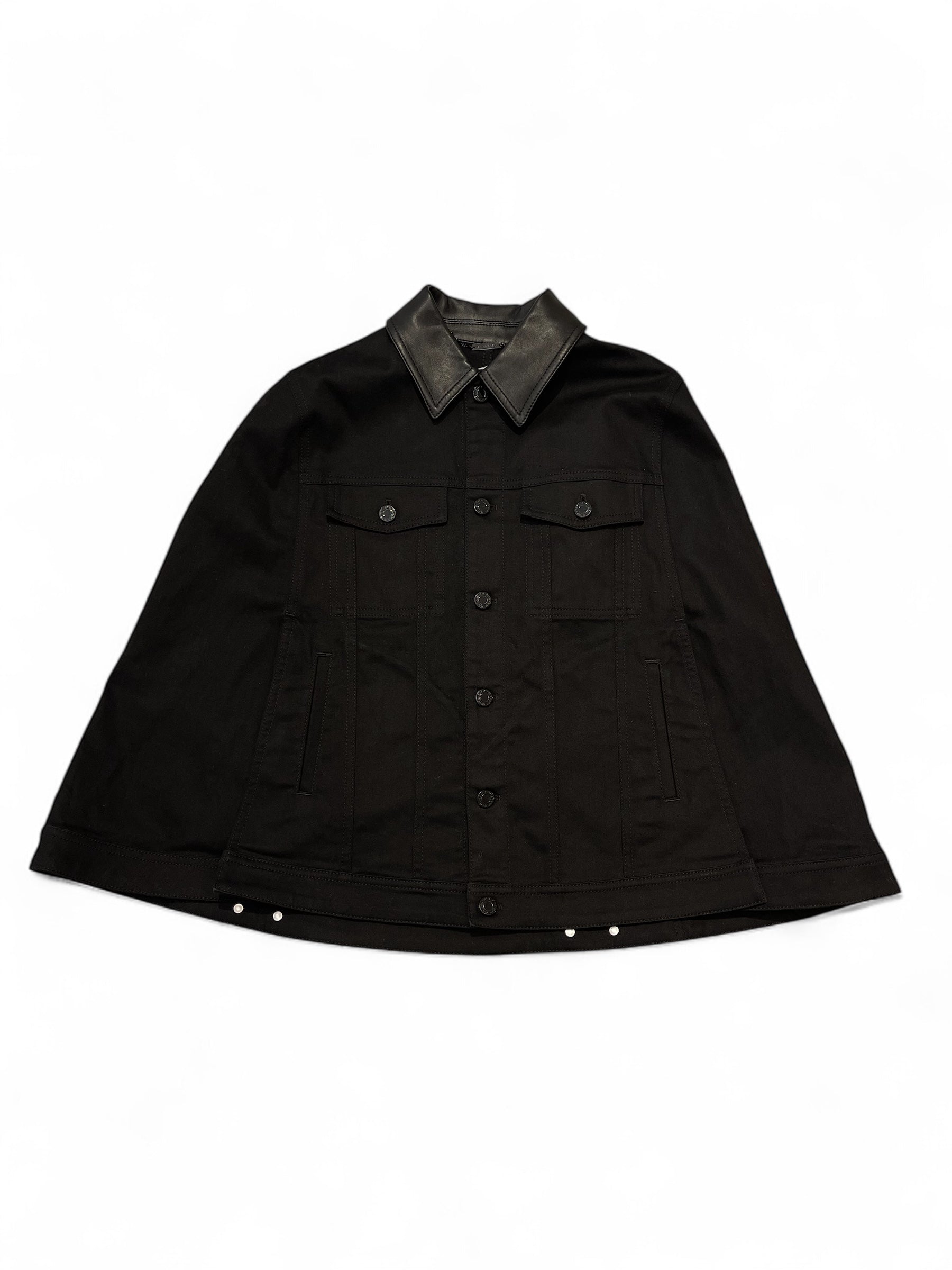 Givenchy - Denim cape T36