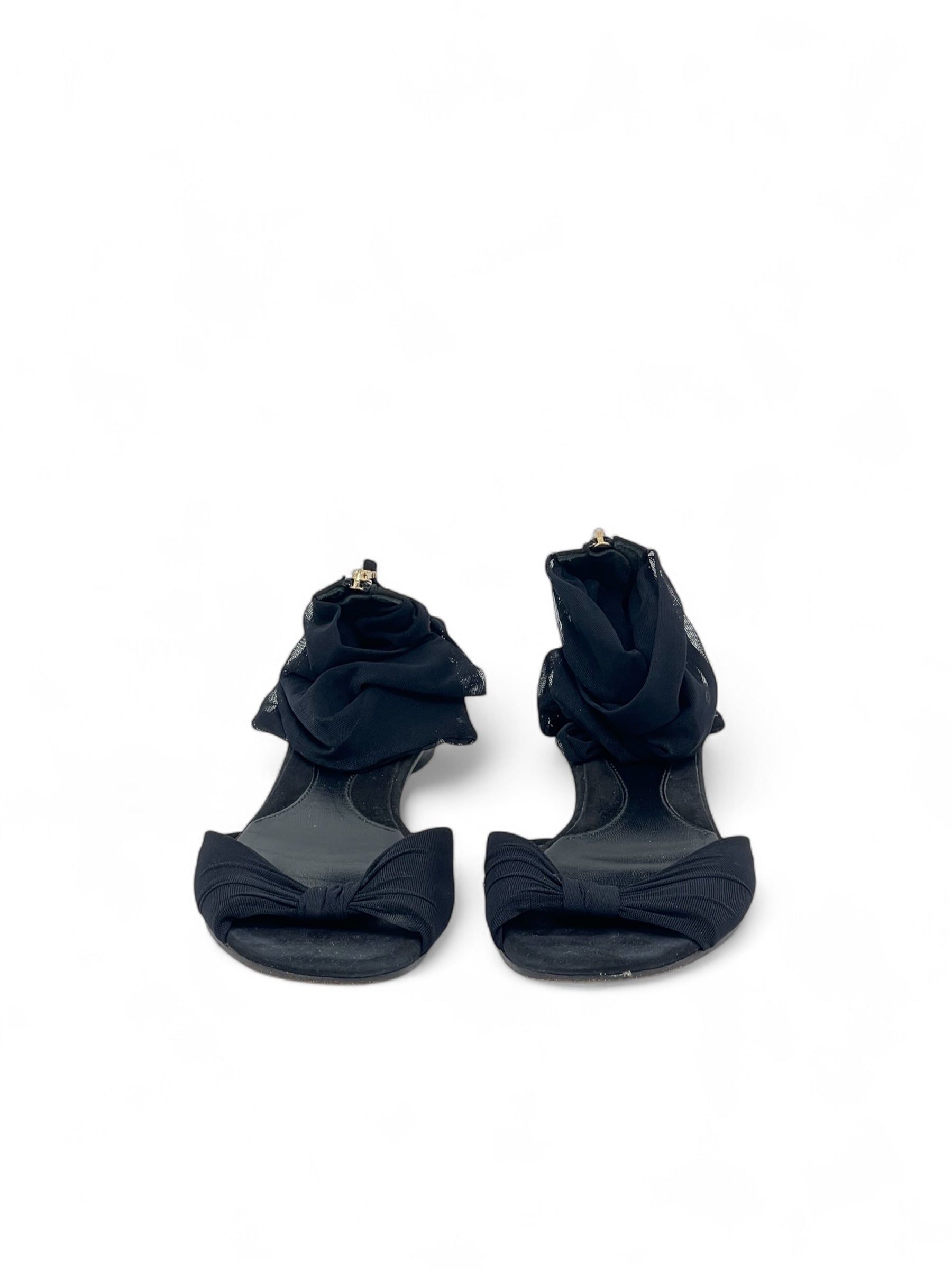 Fendi - Sandalen aus Tüll Gr. 38