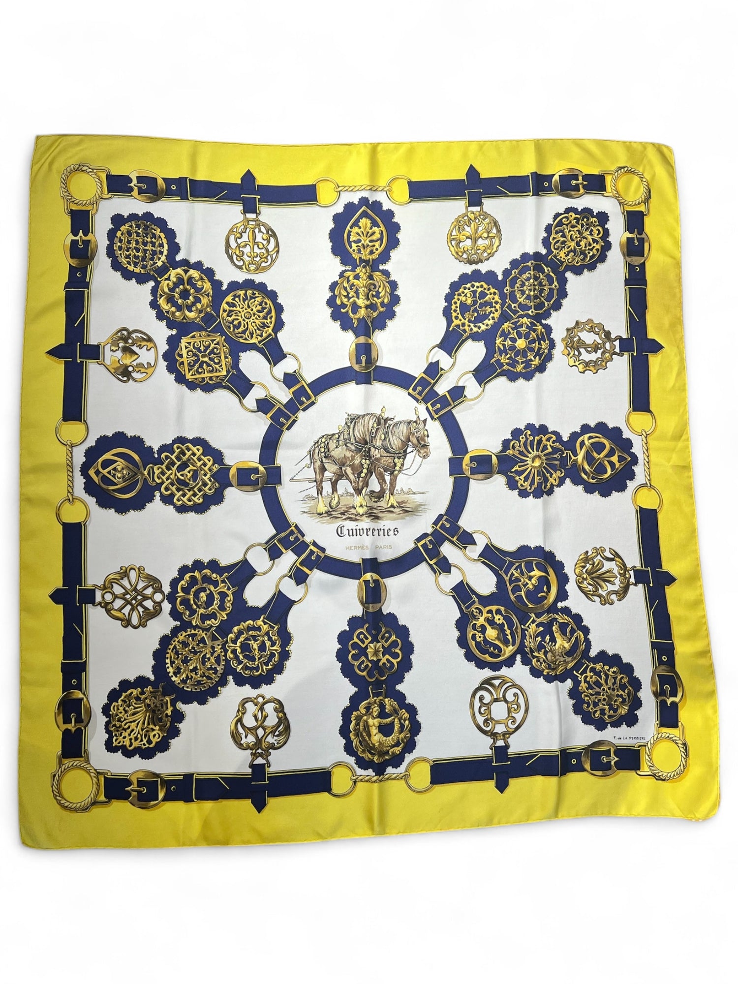 Hermès - Carré Hermès cuivreries 