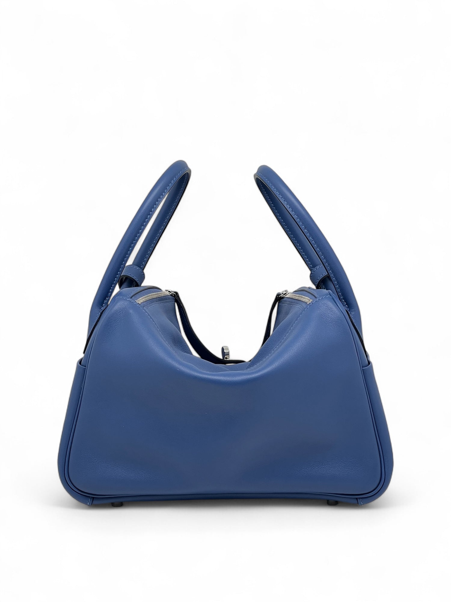 Hermès - Sac Lindy 26 bleu saphir