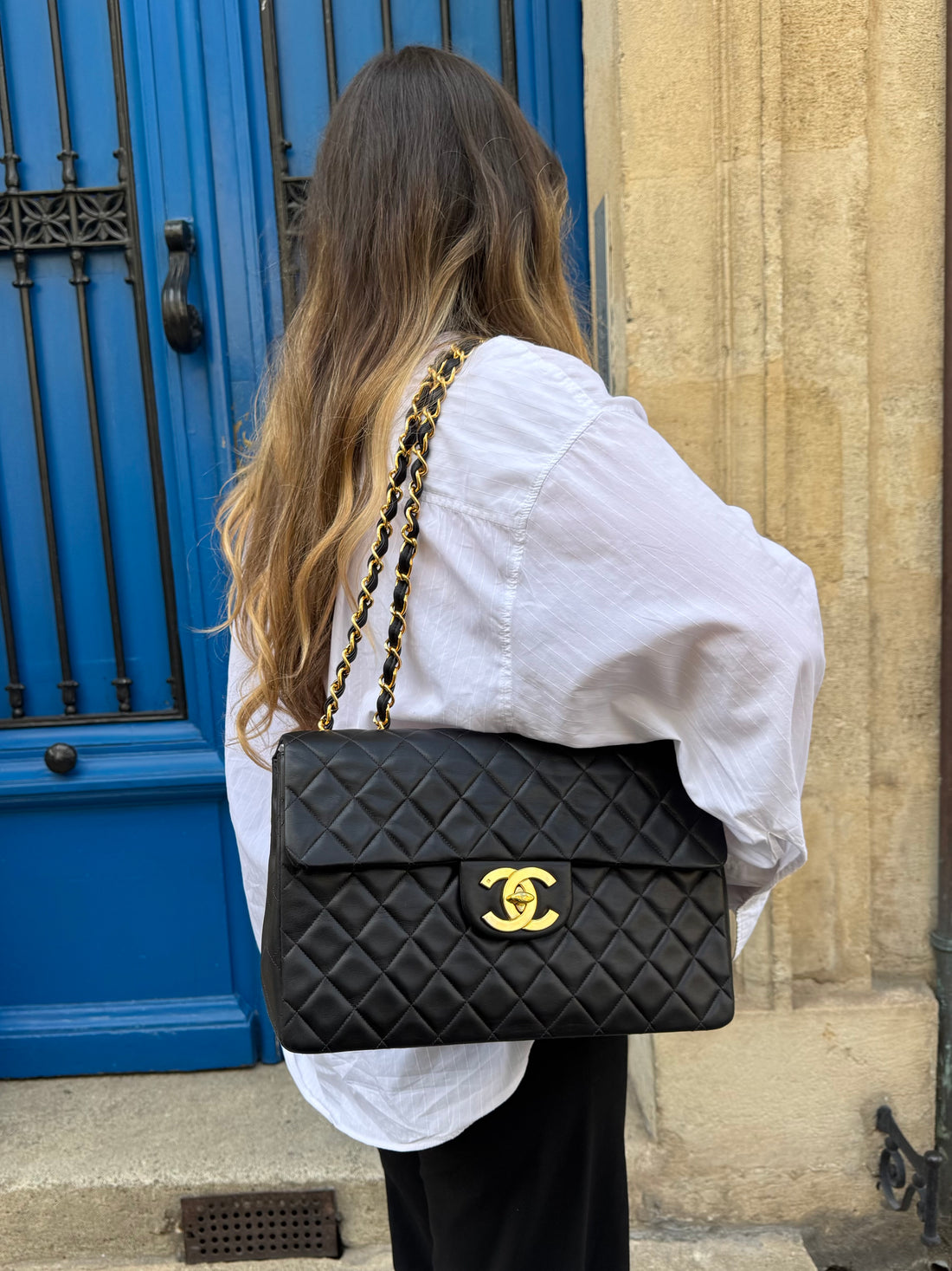 Chanel - Black Jumbo bag